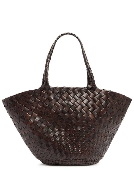 Egola hand-braided leather tote bag | Luisaviaroma
