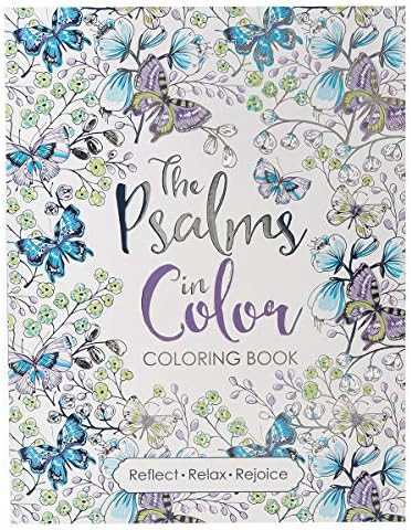 The Psalms in Color Inspirational Coloring Book with Scripture for Women and Teens | Amazon (US)