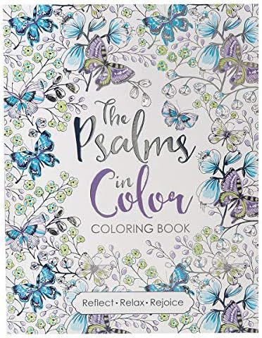 The Psalms in Color Inspirational Coloring Book with Scripture for Women and Teens | Amazon (US)