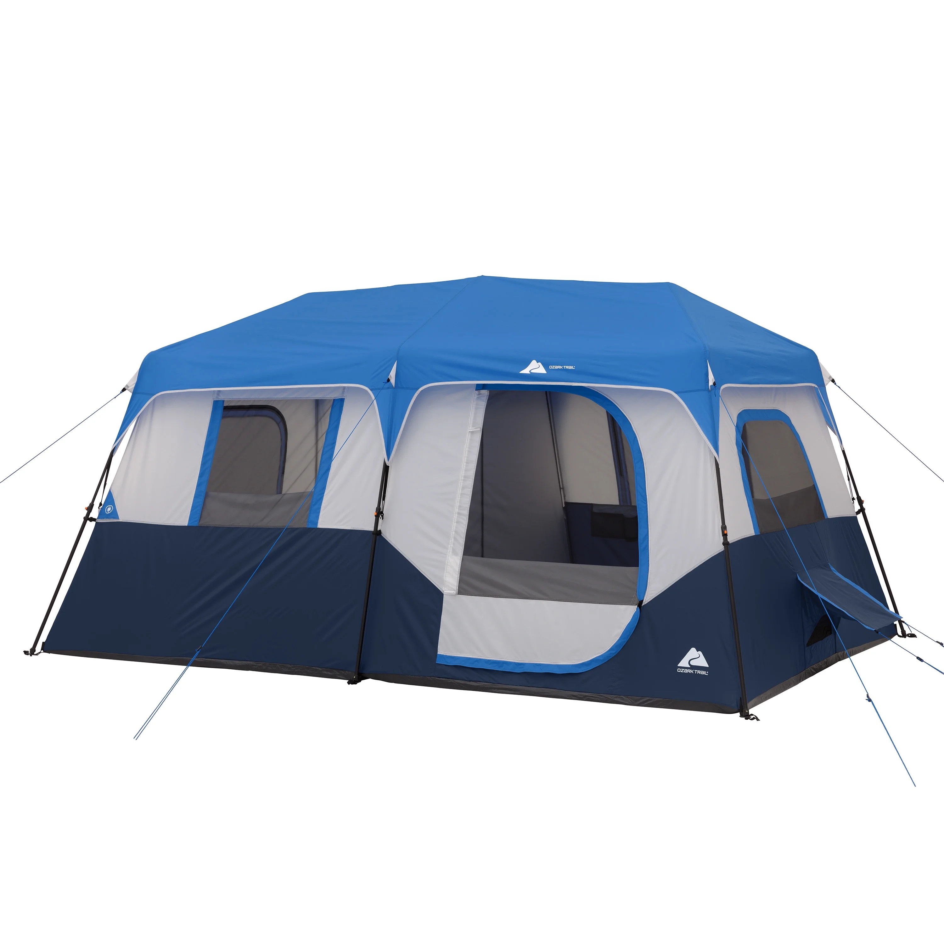 Ozark Trail 13' x 9' 8-Person Cabin Tent with LED Lighted Poles, 32 lbs - Walmart.com | Walmart (US)