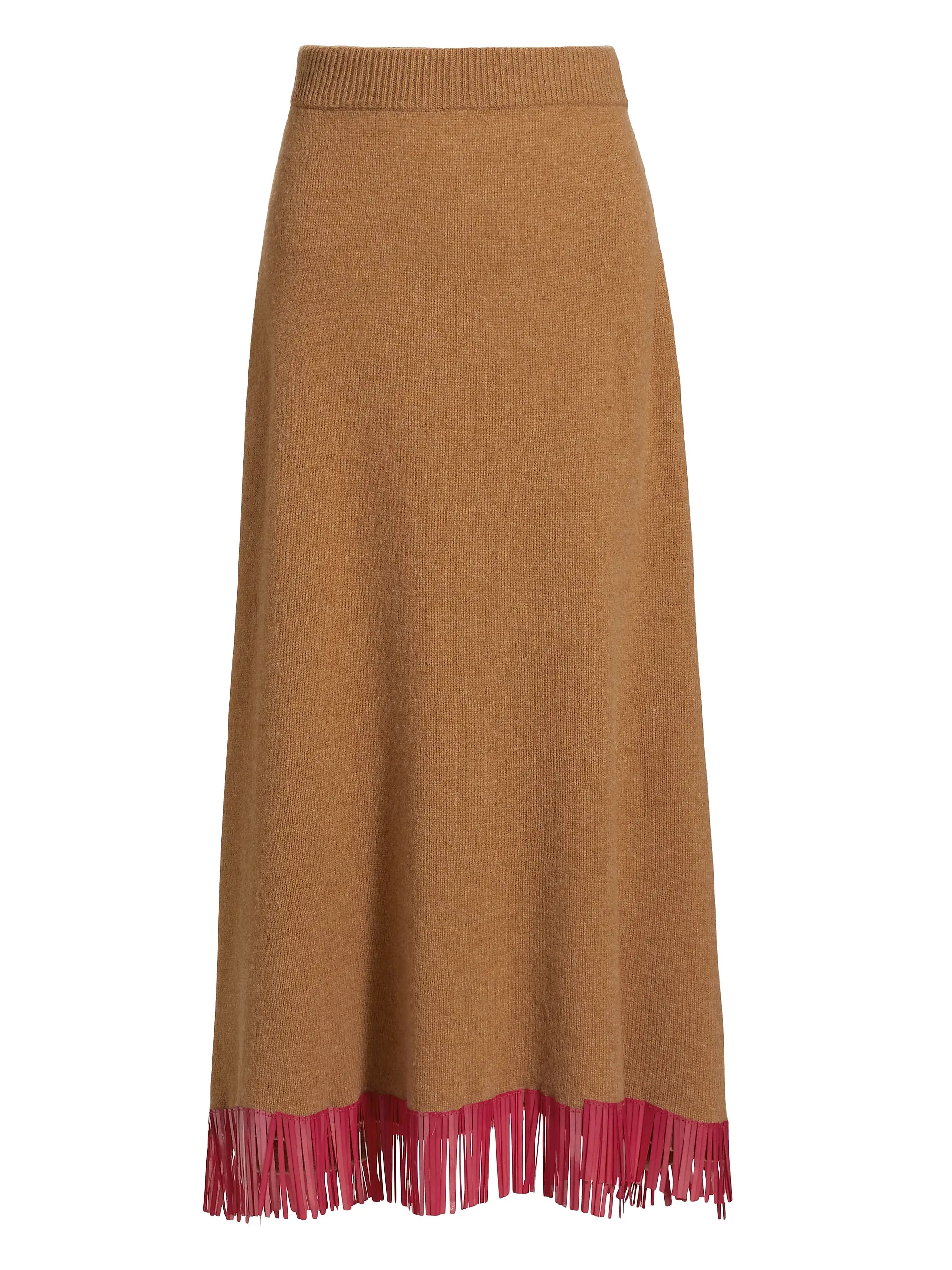 Bianca Wool Fringe Maxi Skirt | Saks Fifth Avenue