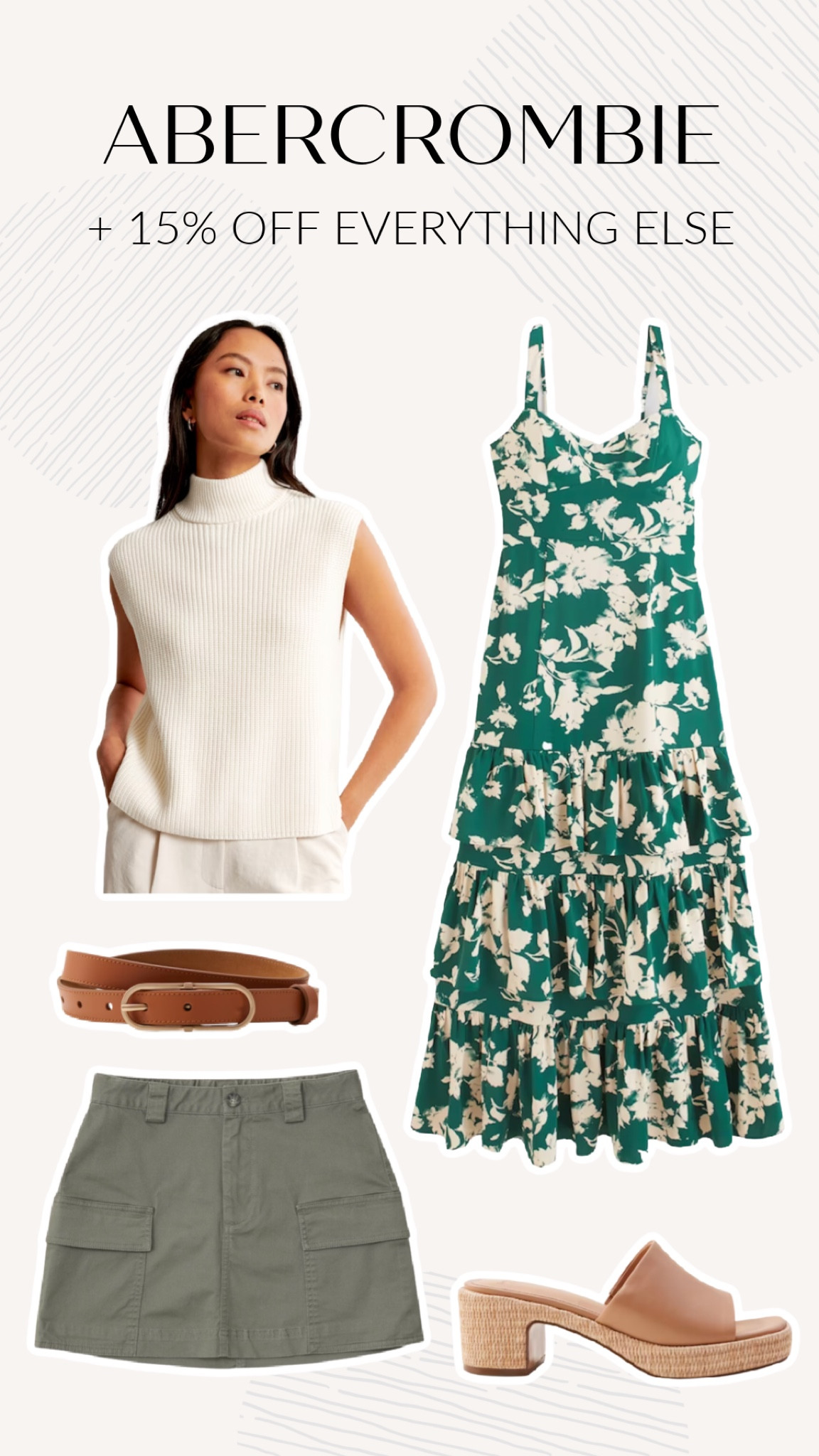 15% off everything at Abercrombie + 25% off all jeans! Linked my picks below!💕

#LTKunder100 #LTKSeasonal #LTKsalealert