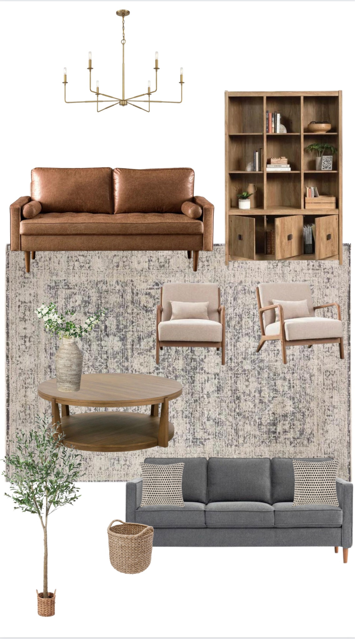 Warm neutral living room decor.  Wayfair finds. 

#LTKhome
