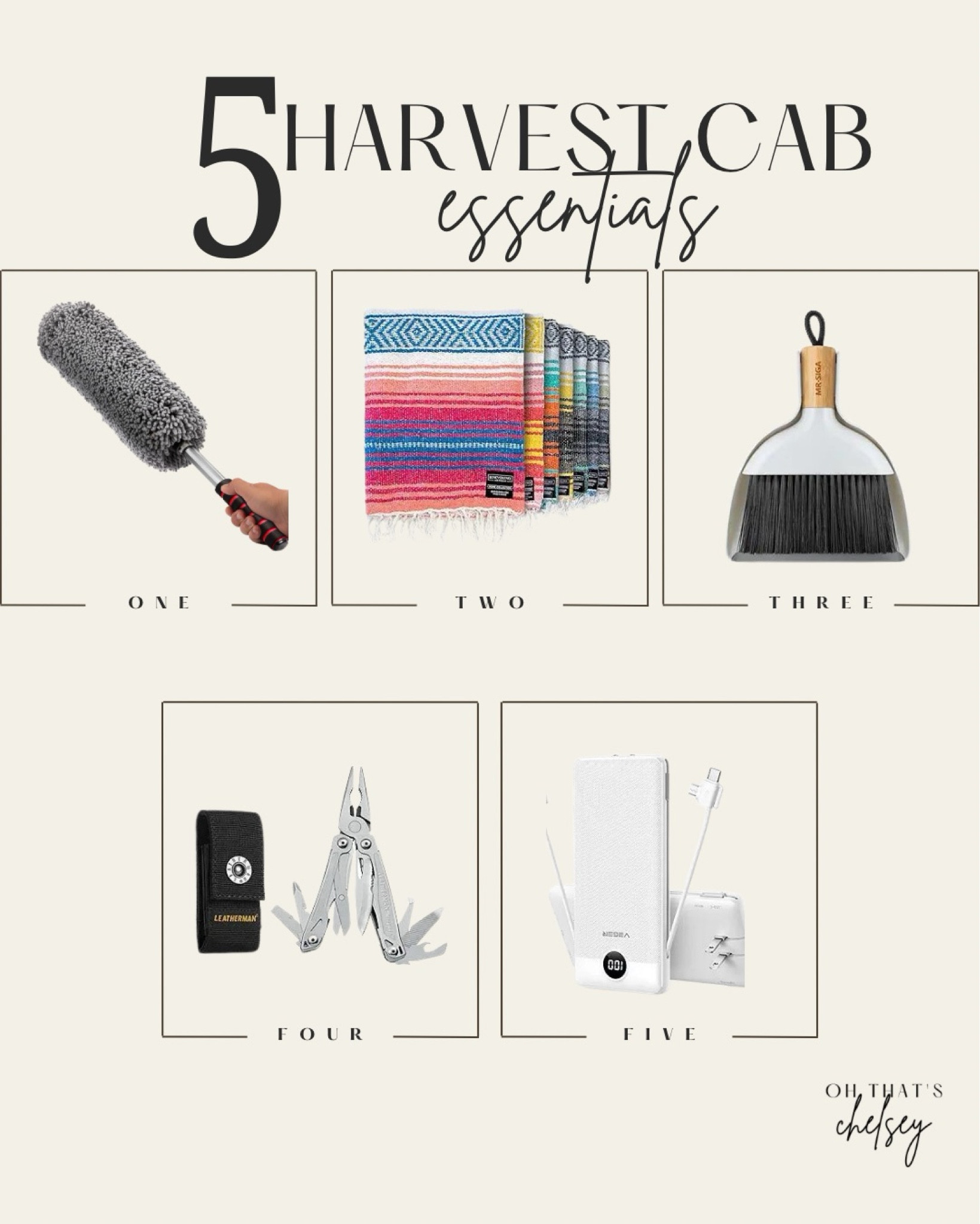 5 Harvest Cab Essentials: 


North Dakota Farmer // Fancy Farmer // farm life blog // harvest season preparation // farm mom // harvest season for the farmers // 

#LTKWorkwear