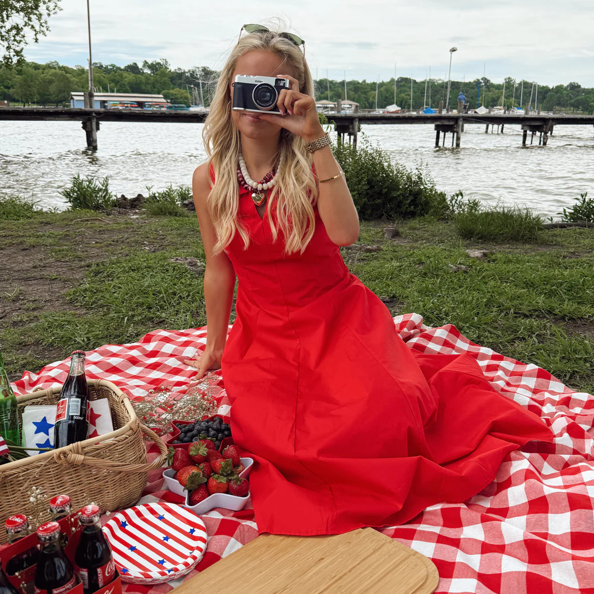Heartbreaker Midi Dress - Red | The Impeccable Pig