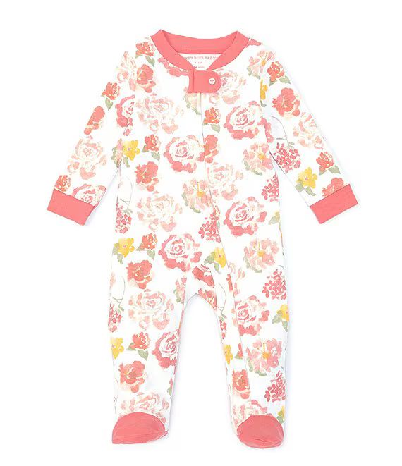 Baby Girls Newborn-9 Months Rosy Spring Sleep & Play Footed Coverall | Dillards