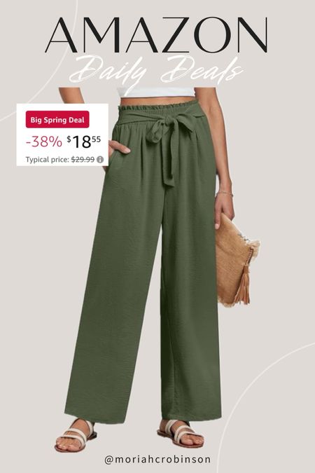 Amazon daily - 38% off these pants today!! 

Amazon sale, amazon deal, pants, spring fashion, spring outfit,vacation outfit,summer fashion,summer outfit, resolver

#LTKfindsunder50 #LTKstyletip #LTKsalealert