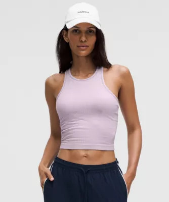 Ebb to Street Cropped Racerback Tank Top | lululemon (AU)