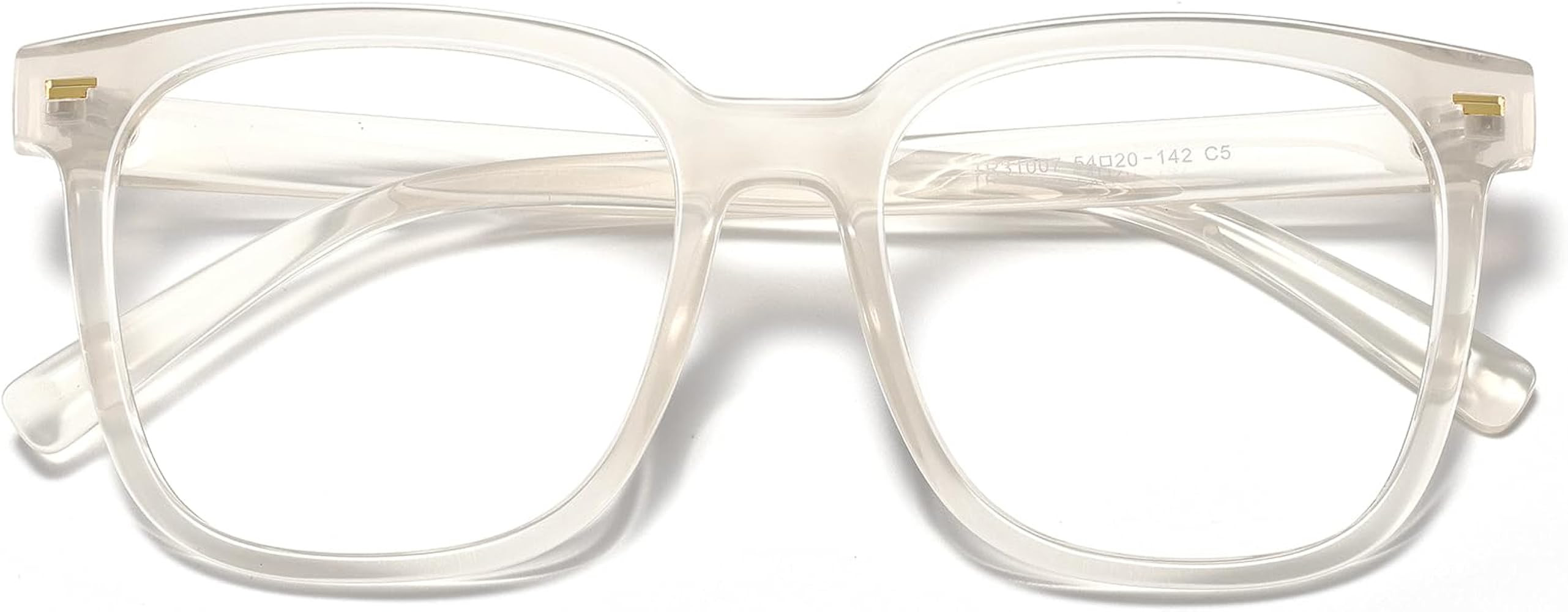 PANNER Oversized Square Blue Light Blocking Glasses for Women Men Anti Glare Reduce Eyestrain Com... | Amazon (US)