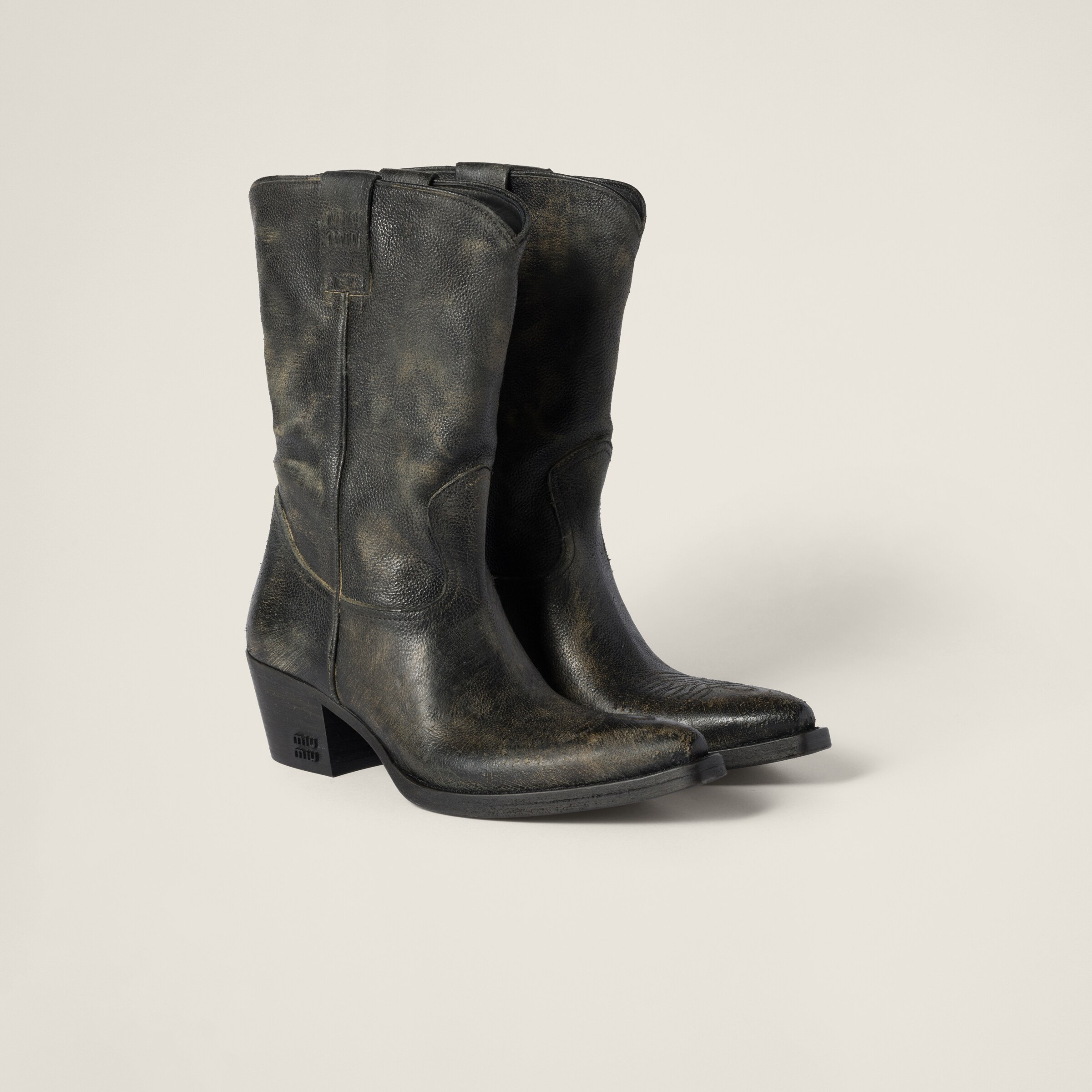 Boots and Ankle Boots For Women: Platform & Flat Booties | Miu Miu | Miu Miu US