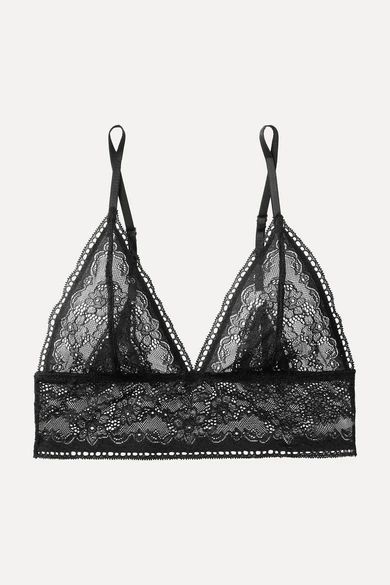 Magda stretch-lace soft-cup bra | NET-A-PORTER (US)