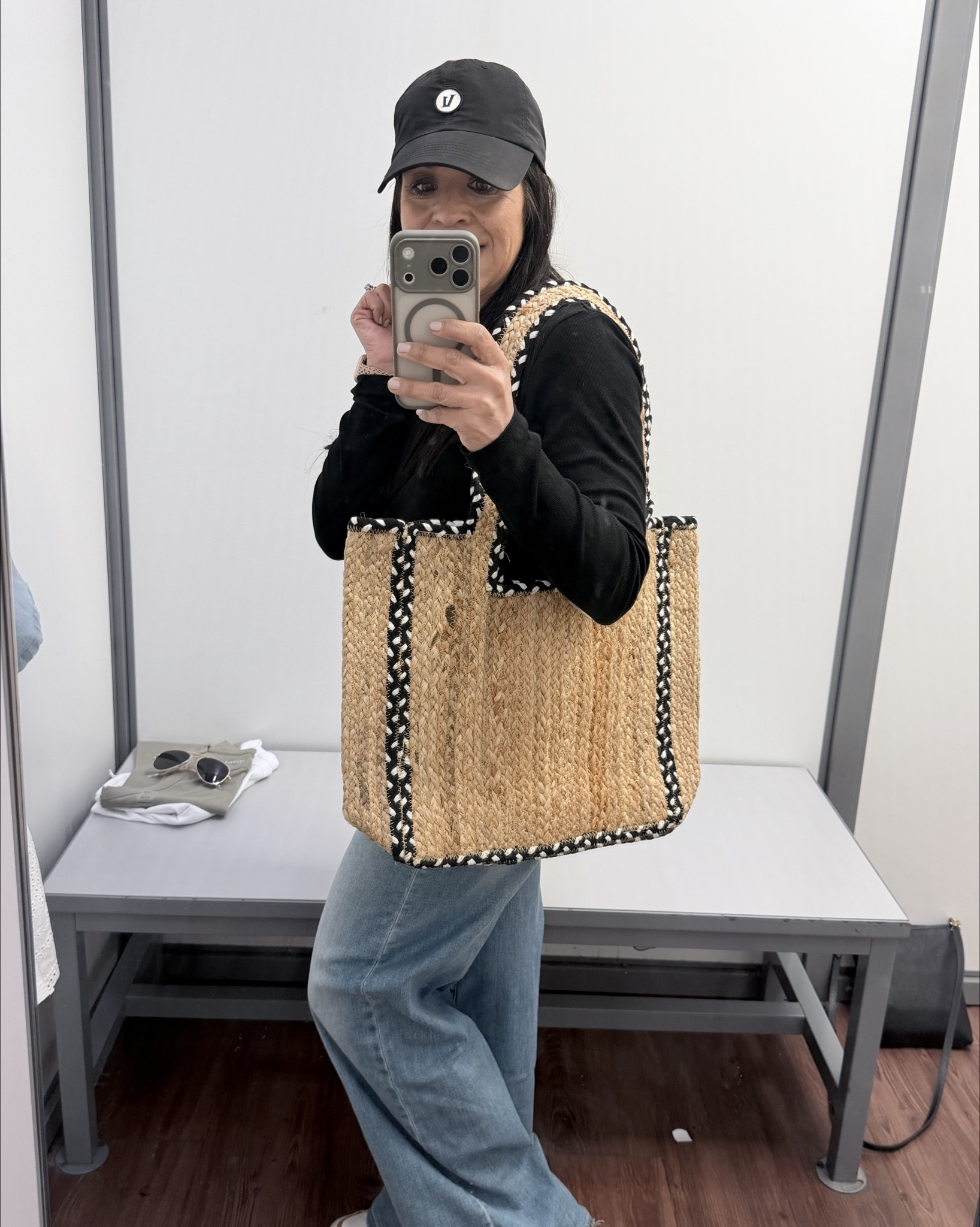 The Perfect summer bag!! HUGE and has the cutest black and white detail. i can only imagine all the things i can throw in this bag on the way to swim lessons or at the farmers market!! literal perfection!! and the matching kids size… so cute for a mommy and me look!

#LTKOver40 #LTKKids #LTKmomlife