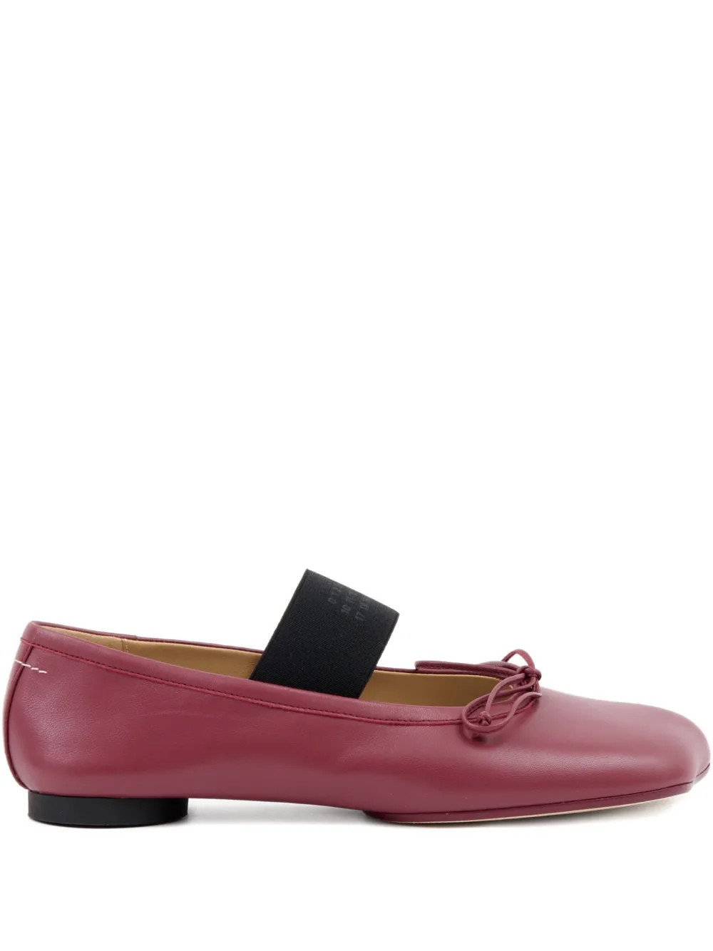 MM6 Maison Margiela Anatomic Ballerinas | Red | FARFETCH TW | Farfetch (CN)