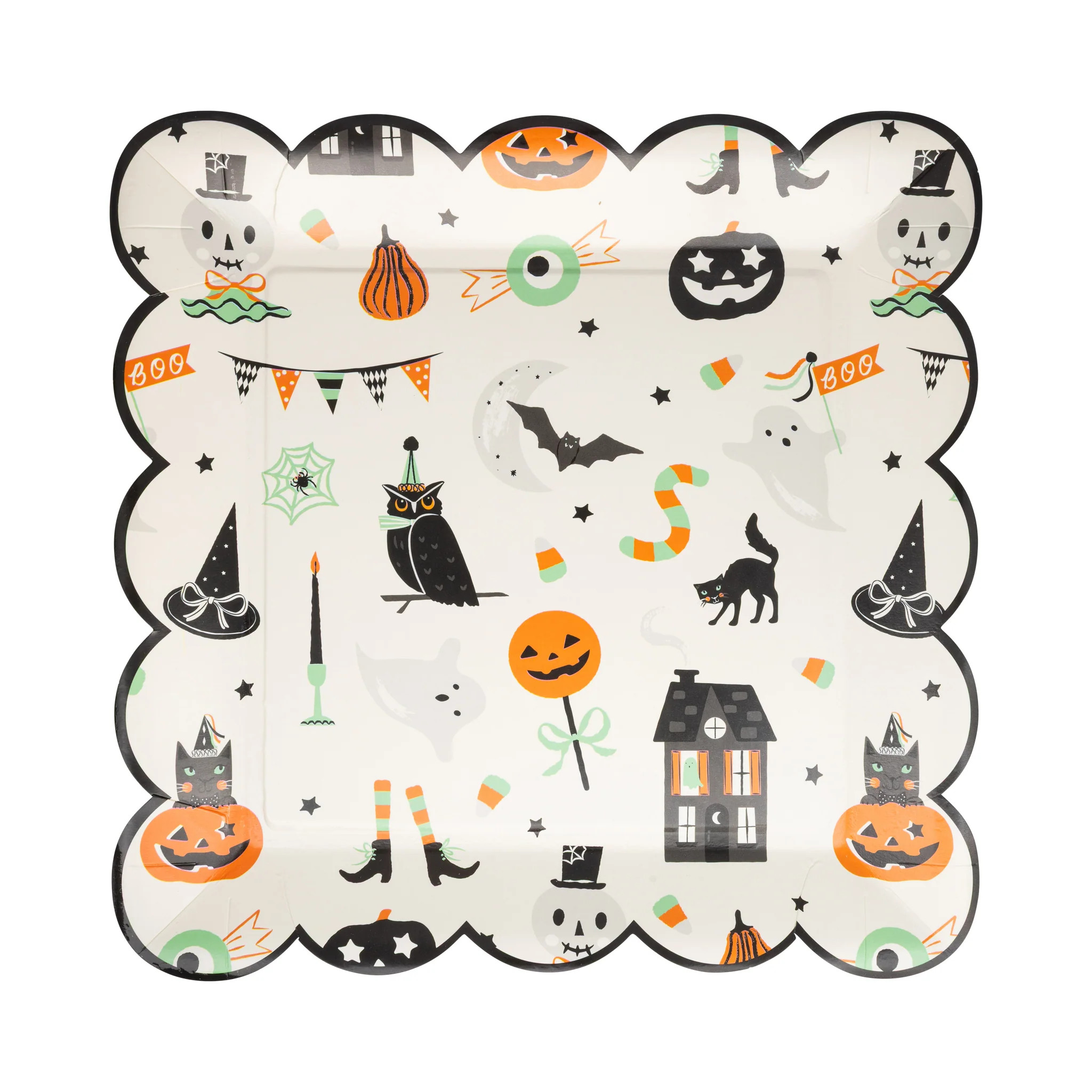 Tricks & Treats 10" Paper Plate | My Mind's Eye