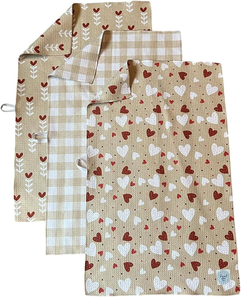 || 3 Pack|| Not Your Ordinary Dish Towels || Waffle Weave Microfiber || Tea Towels || Highly Abso... | Amazon (US)