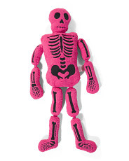 60x32 Skeleton Shaped Buddy Halloween Pillow | TJ Maxx