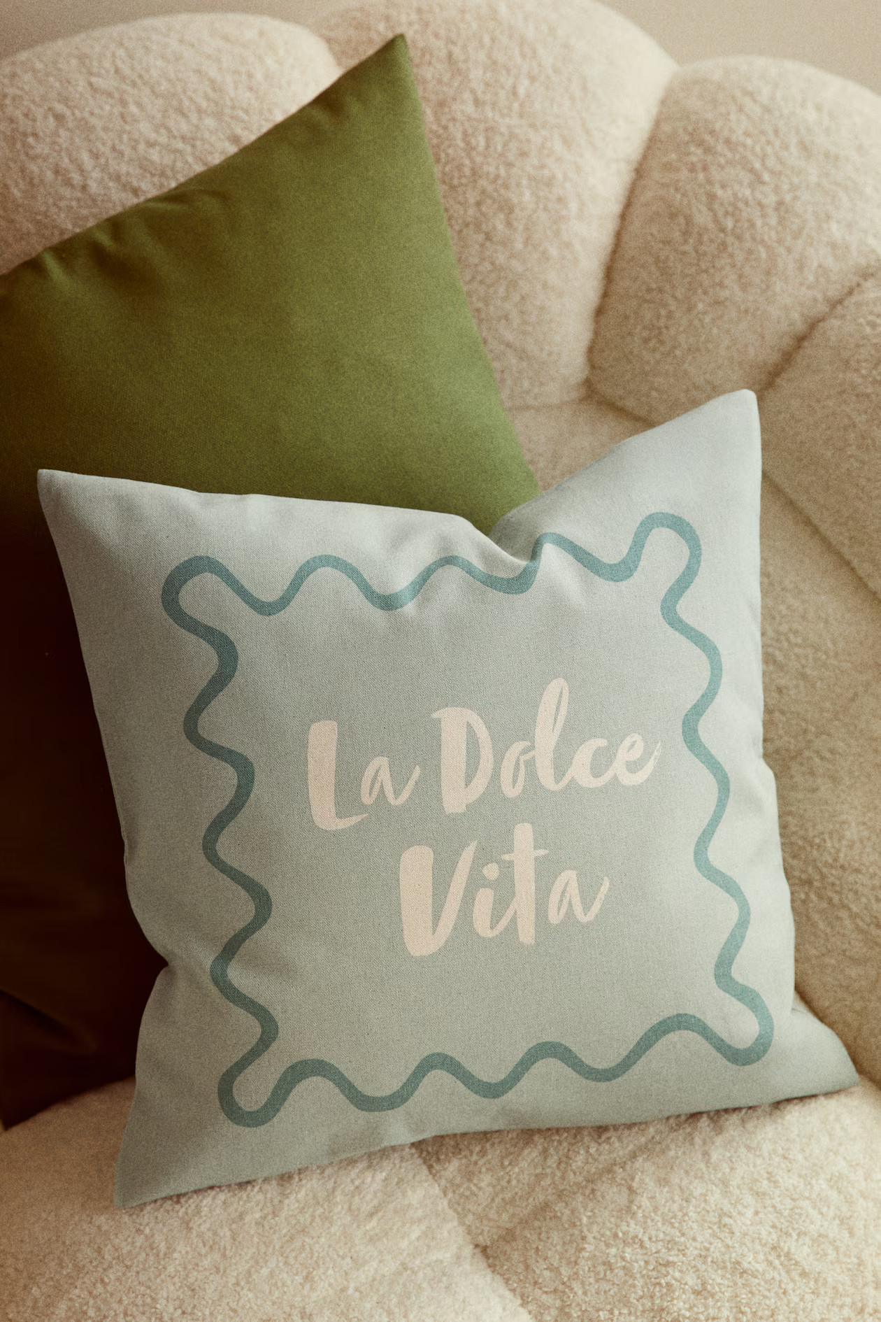 Printed cotton cushion cover | H&M (UK, MY, IN, SG, PH, TW, HK)