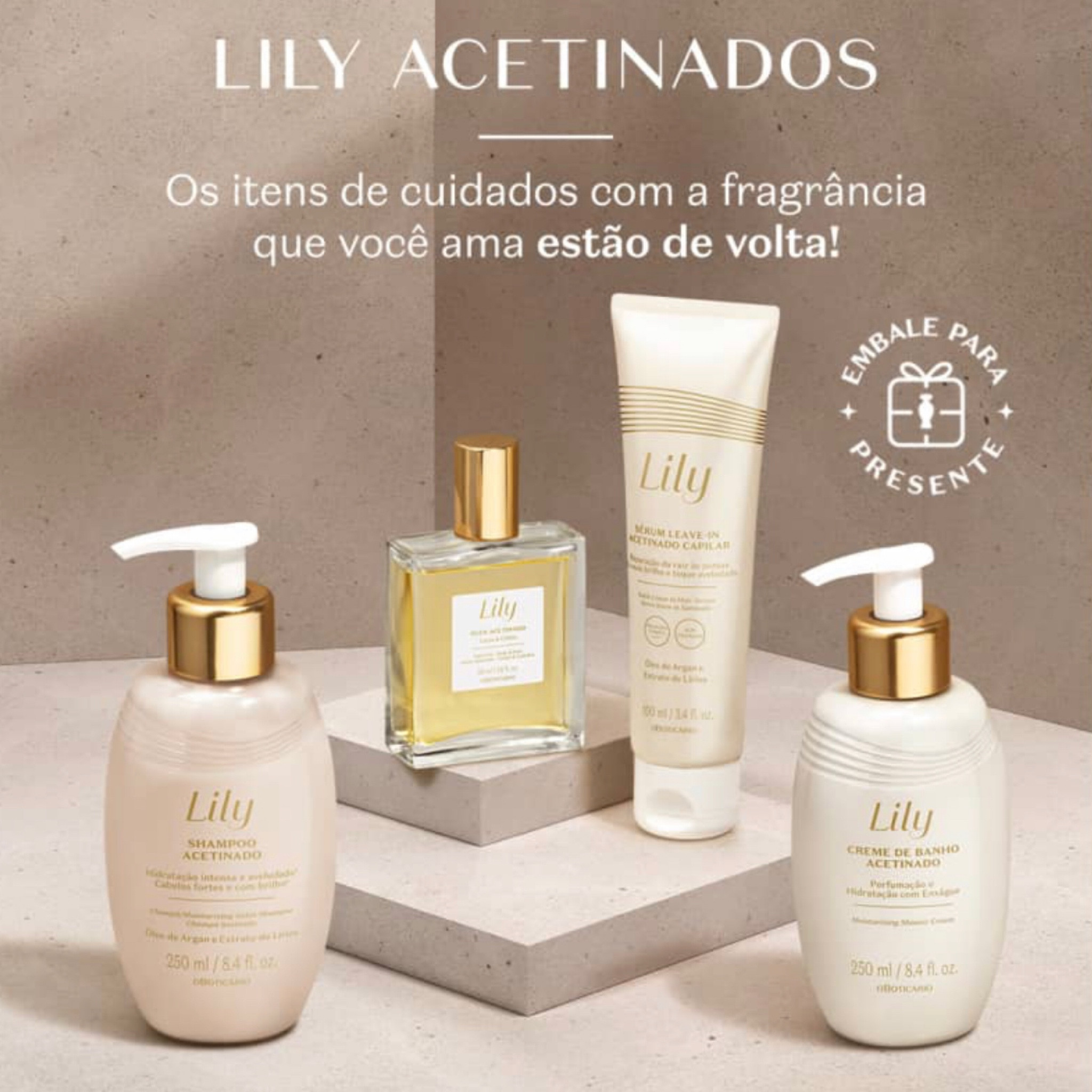 Chocadaaaa com o luxo dessa coleção.
Arrazou demais.
Quem compra se sente em êxtase, e quem ganha se sente muito especial.