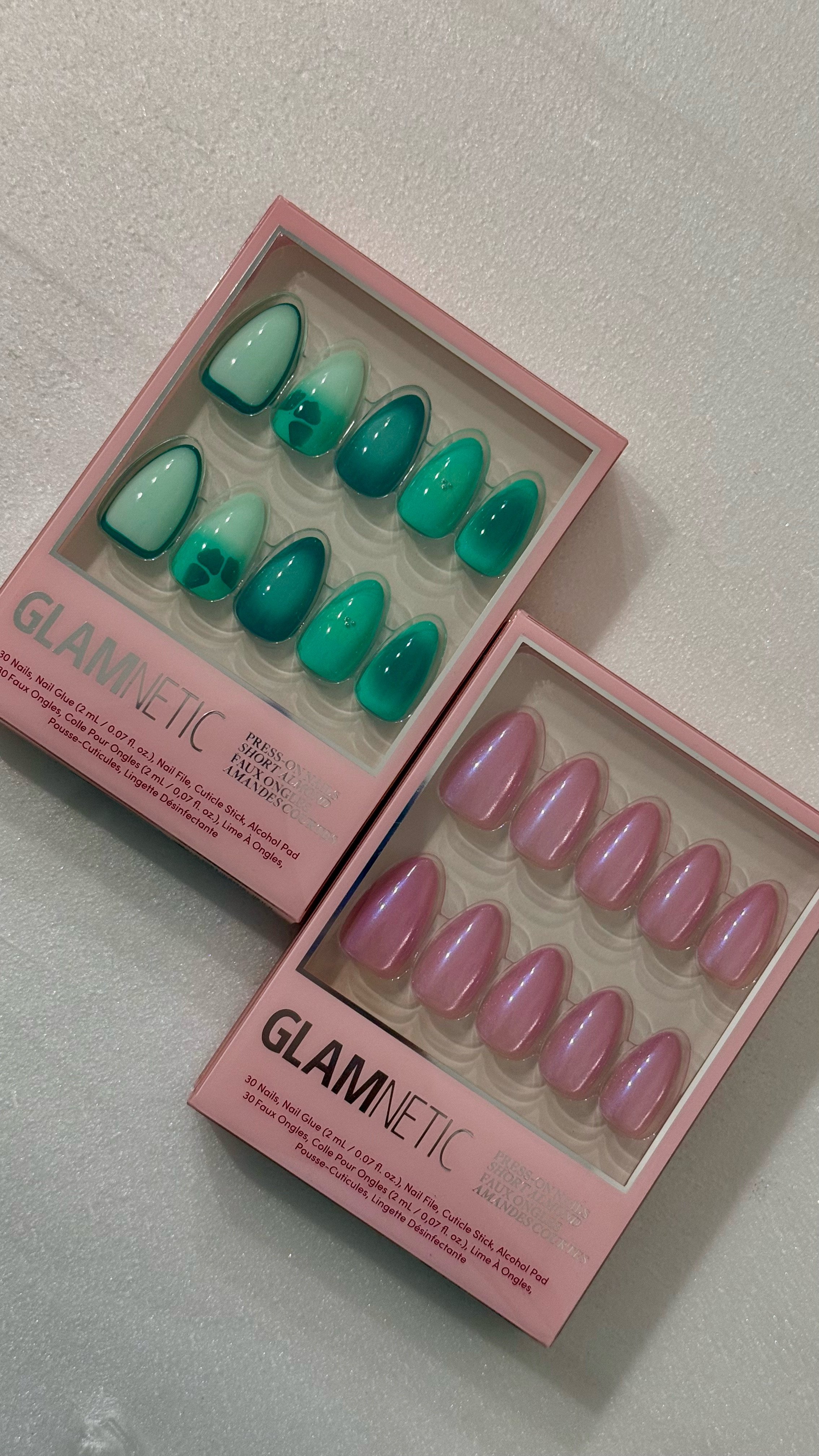 🧜🏼‍♀️ nails 💚🩵 love this collection! 🌊🌤️🐚🤍

they fit perfectly with your summer essentials and your go-to summer looks👙🌴🌺🍍 

don’t be afraid to get the nails a little wet—press-ons are waterproof!✨🐬

💖**Use my discount code [SARAHIM] for 15% off! Available at Glamnetic.com (excludes new launches and bundles)**
@glamnetic #glamnetic #glamneticpartner #glamneticnails 

#nails #summernails #summernailinspo #summernail #nailpressons #pressonnail #pressonset #pressonsets #pressonnailsofinstagram #nailtransformation #nailtransition #tealnails #greennails