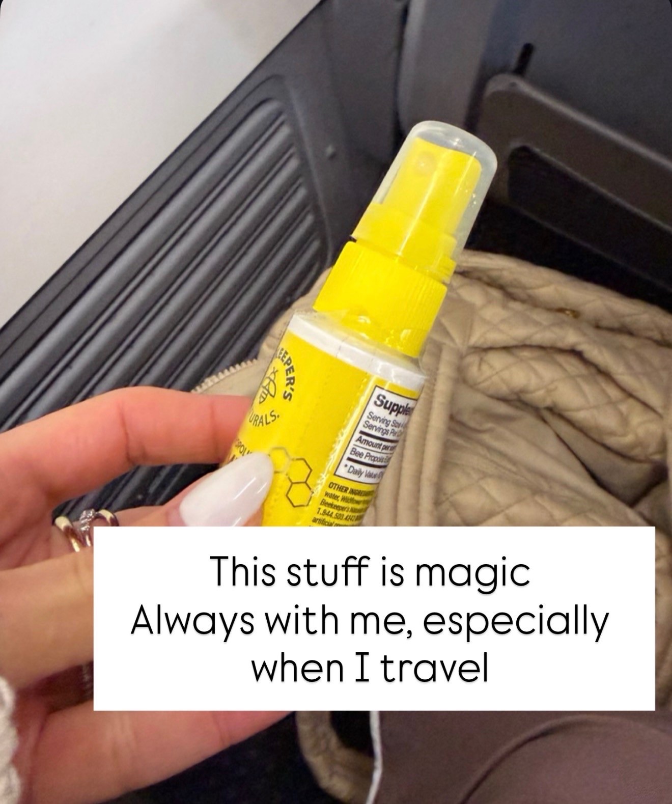 this is one of those products I never travel without ✈️ total lifesaver when flying or dealing with dry air, and it instantly helps me feel better on trips

travel essentials, wellness products, travel must haves, airplane essentials, healthy travel, wellness routine, immune support, travel hacks, self care, everyday essentials, amazon travel finds, frequent flyer essentials, beauty and wellness, travel favorites, on the go essentials

#LTKOver40 #LTKmorningroutine #LTKmomlife