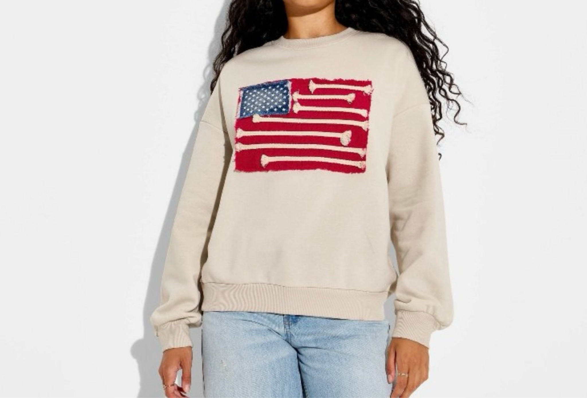 Target Women's Crewneck Flag Graphic Pullover Sweatshirt $25!


Target Style