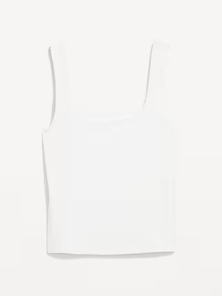 Double-Layer Scoop-Neck Tank Top | Old Navy (US)