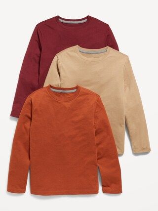 Softest Printed Long-Sleeve T-Shirt 3-Pack for Boys | Old Navy (US)