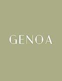 Genoa: A Decorative Book │ Perfect for Stacking on Coffee Tables & Bookshelves │ Customized Interior | Amazon (US)