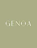 Genoa: A Decorative Book │ Perfect for Stacking on Coffee Tables & Bookshelves │ Customized Interior | Amazon (US)