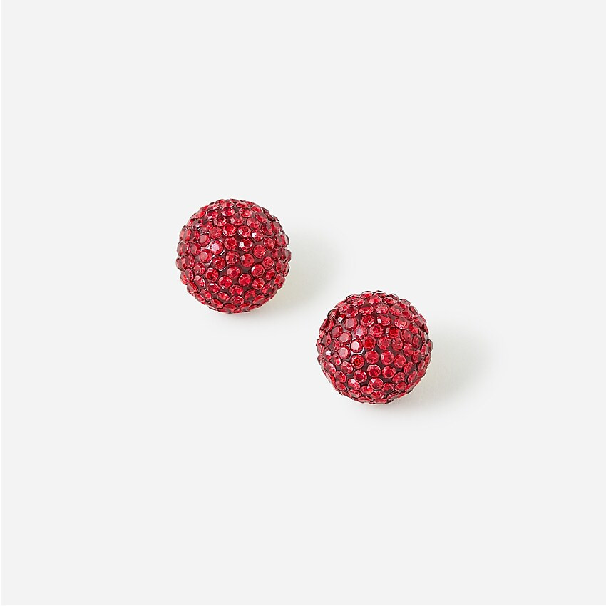 Crystal ball earrings | J. Crew US