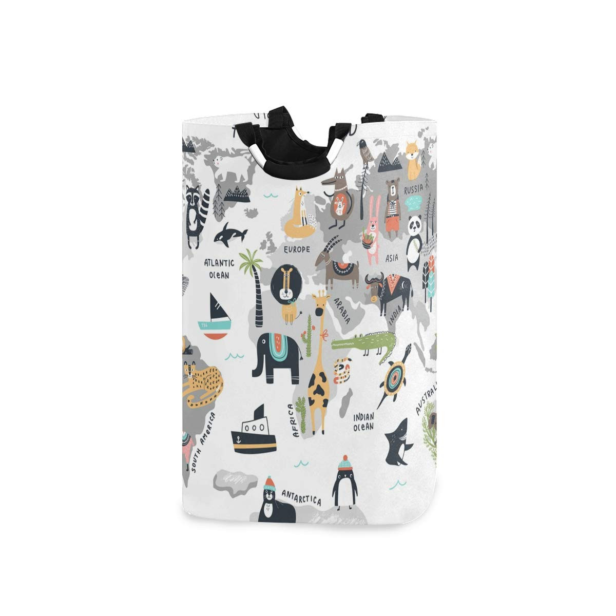 senya Large Storage Basket with Handles Collapsible Organizer Bin Laundry Hamper for Nursery Clot... | Amazon (US)