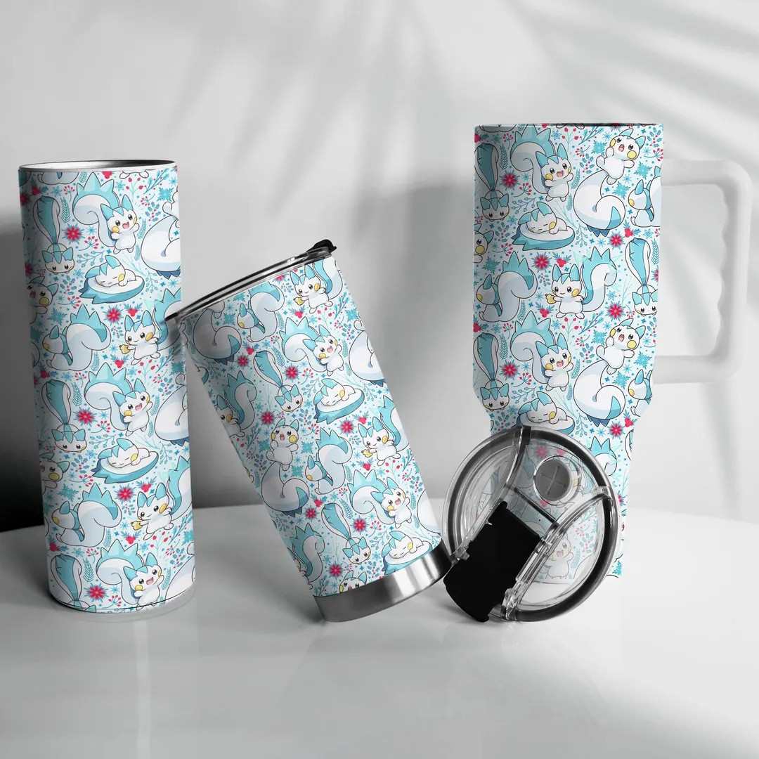 Pachirisu Tumbler: Electric Squirrel Anime Gaming Cup - Etsy | Etsy (US)