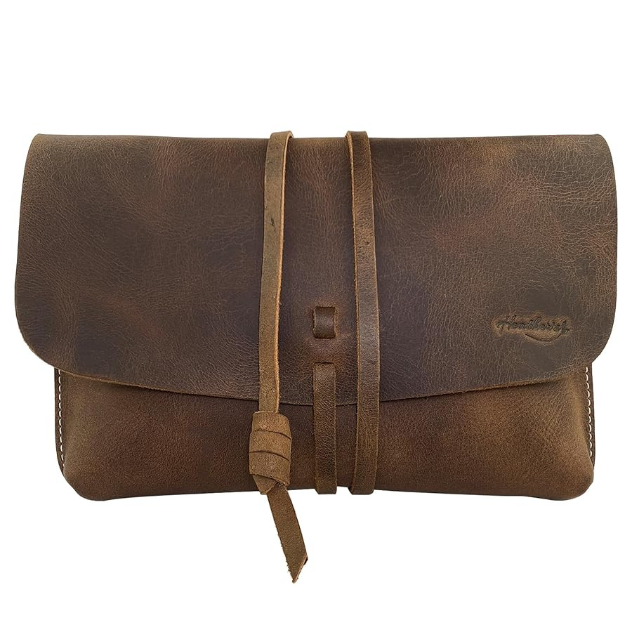 Heather's, Minimalist Clutch Bag for Cards, Money, and Coins, Great for Makeup, Cosmetics & Toile... | Amazon (US)