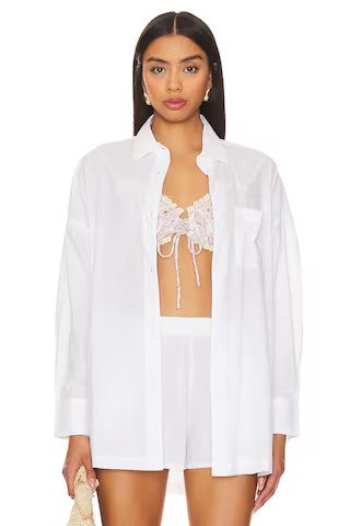 BEACH RIOT Alexa Top in White from Revolve.com | Revolve Clothing (Global)