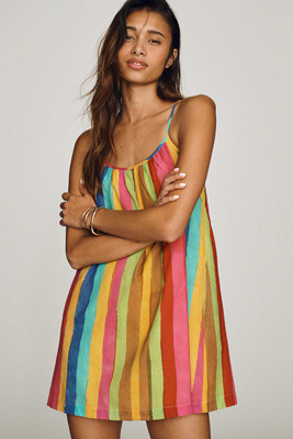 Geneva Cotton Mini Dress | Anthropologie (US)