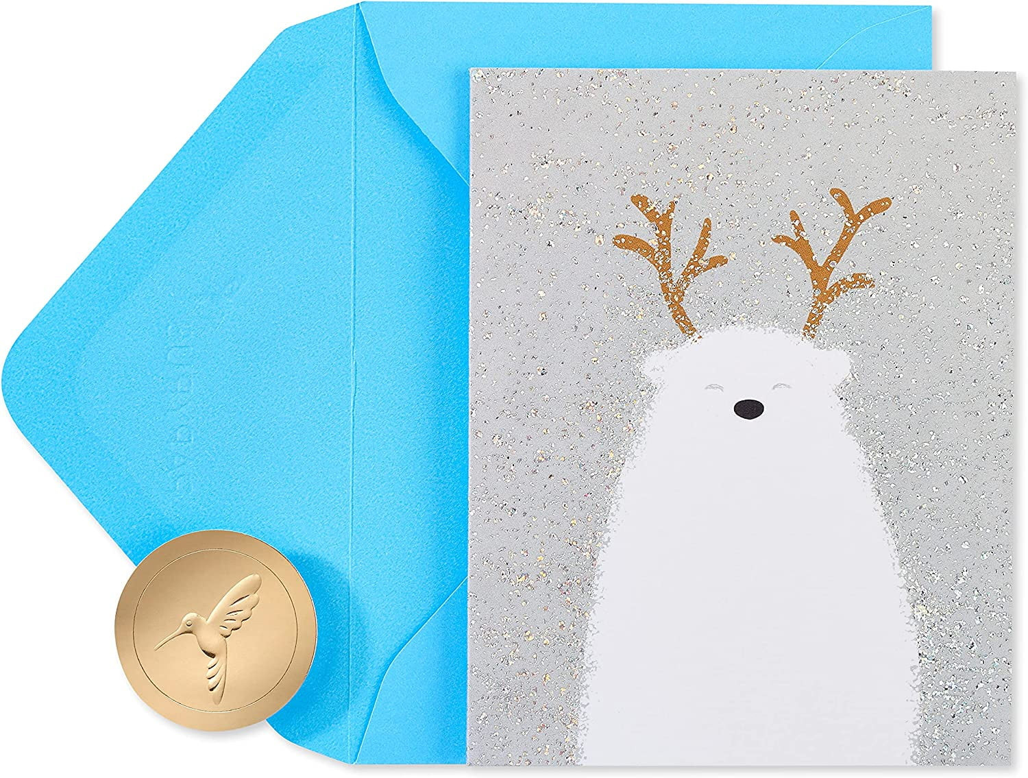 Papyrus Holiday Cards Boxed with Envelopes, Holiday Cheer, Glitter-Free Polar Bear (20-Count) - W... | Walmart (US)