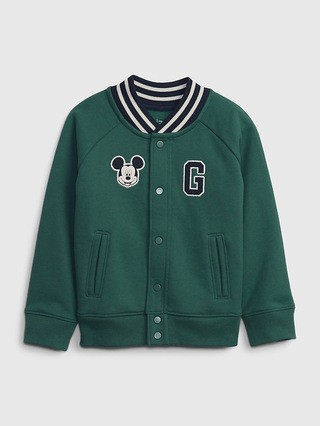 babyGap | Disney Organic Cotton Varsity Jacket | Gap (US)