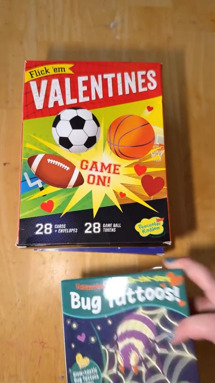 When I started sending my kids to school, I was shocked by how much comes home on Valentine’s Day. I love options that are simple, fun, and don’t add to the clutter. Hello, simple 90s Valentines Days!

I love that these options from @mindwaretoys provides an activity and card in one, so they can still be fun but simple.

Which option would you choose? 

Valentines Cards, Simple Valentines, Valentine Activity, class cards, valentines in the classroom, valentines for friends, elementary school ideas, preschool ideas


#LTKmomlife #LTKSeasonal #LTKKids
