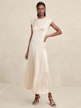 Astral Silk Maxi Dress | Banana Republic (US)