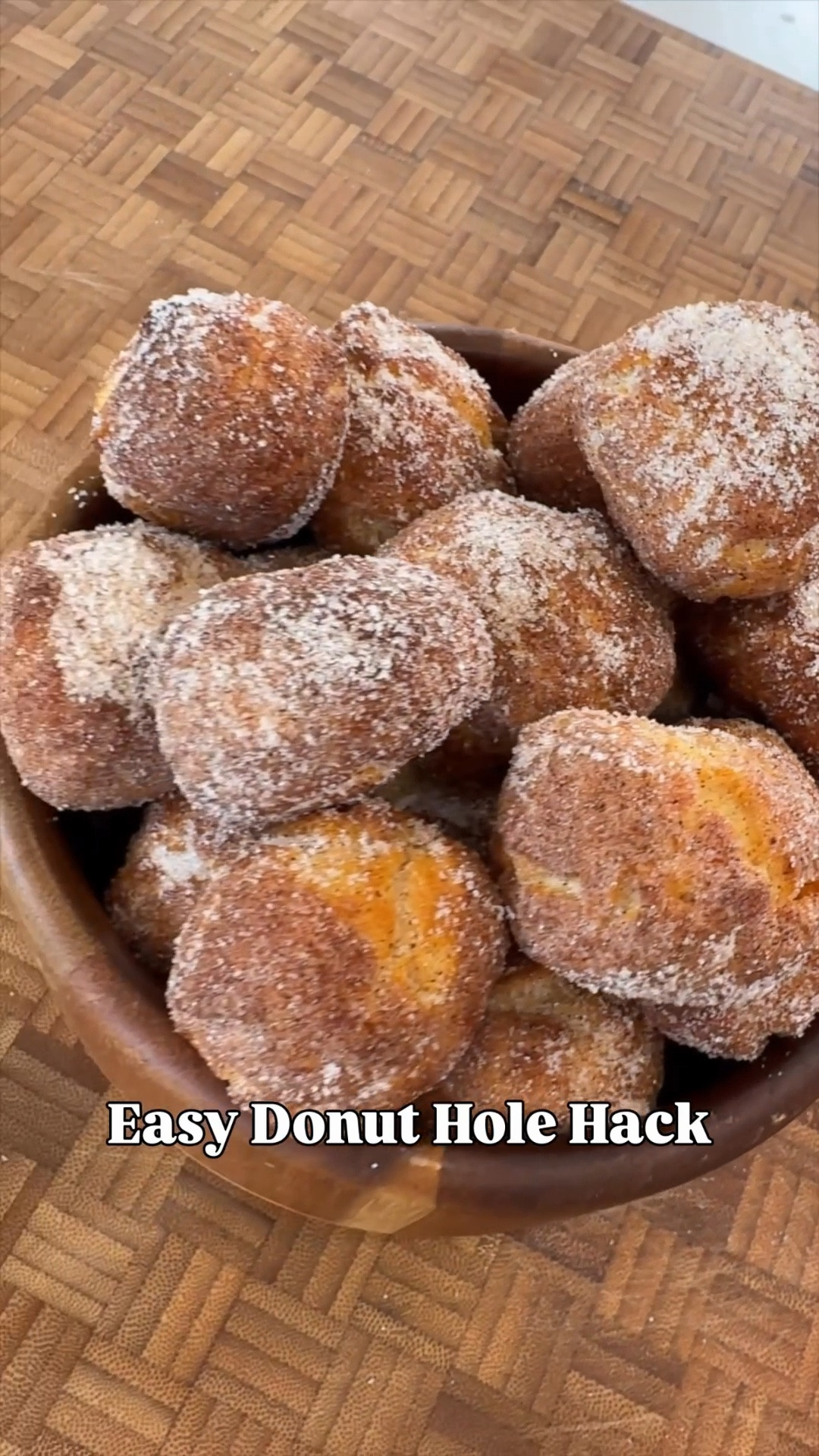 Okay these air fryer Munchkin donut holes are WAY too easy… like dangerously easy 🍩😅

Crispy on the outside, soft and fluffy on the inside, and my kids seriously can’t stop grabbing them 🙌 we make these on repeat!!

If you need a quick sweet treat that everyone will love… this is it 🤍✨

#AirFryerDesserts #EasyTreats #DonutHoles #MomHacks #KidApproved #SweetTooth #LTKFamily

#LTKfoodie #LTKHome