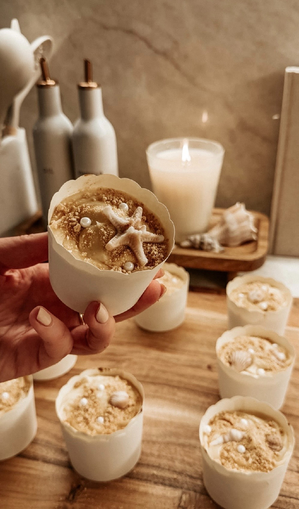 The cutest summer dessert idea! These coastal cupcakes are perfect for summer hosting. 🐚🧁🤍

#LTKSeasonal #LTKHome