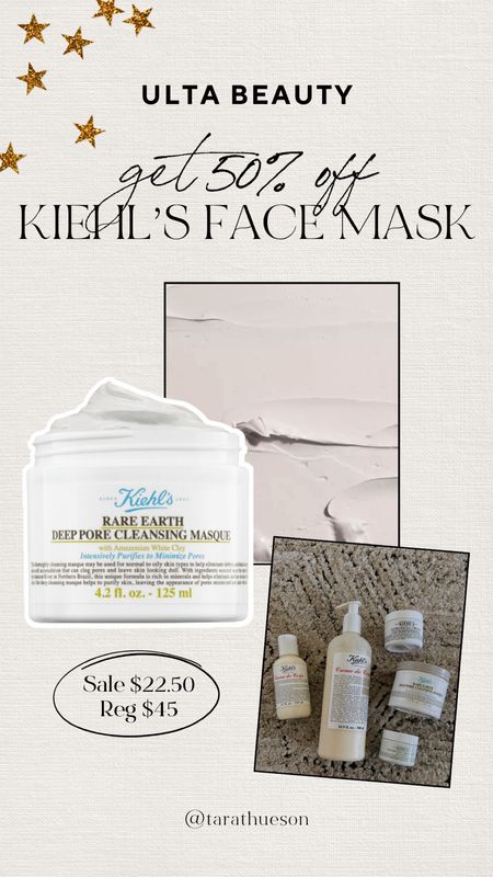Get 50% off Kiehl’s rare earth deep pore cleansing masque today only @ultabeauty! #ultabeauty #ad

#LTKbeauty