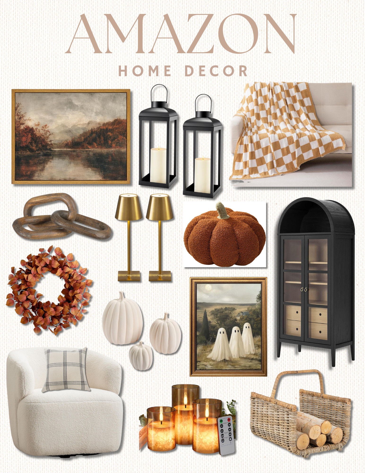 Bringing all the cozy vibes home with my fave Amazon fall decor finds 🍂✨ Easy ways to refresh your space for sweater weather! #FallVibes #AmazonFinds #CozyHome 

 