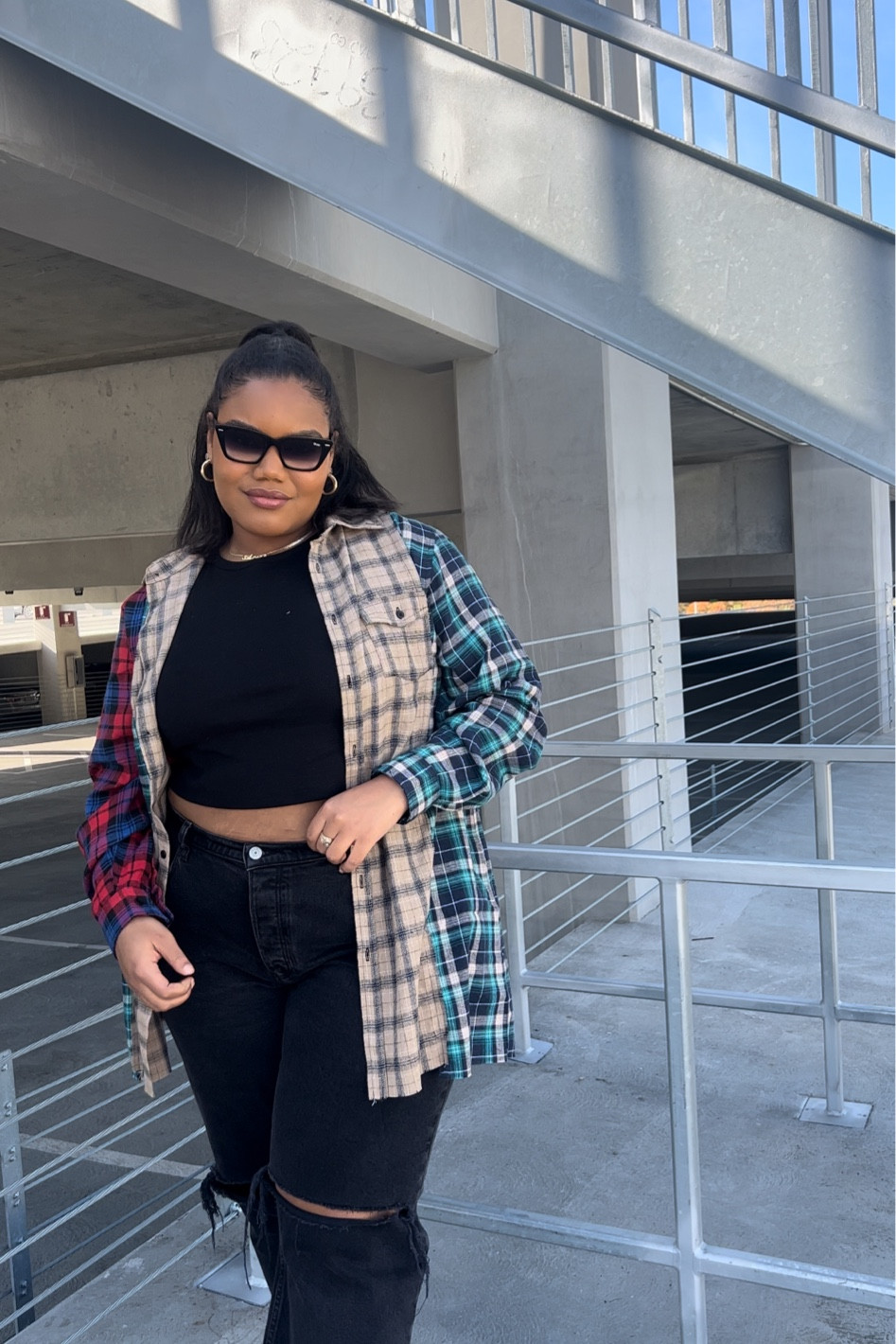 I’m love with this blocked flannel 

#LTKSeasonal #LTKstyletip #LTKunder100