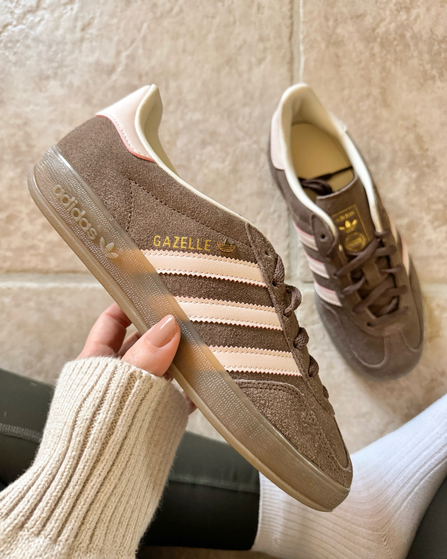 the shoes i got from the nordstrom
anniversary sale. adidas gazelles, perfect everyday color! runs big. i sized down 1/2 but probably could have gone down a full size.

new balance 327, tts very comfy and lightweight! 

steve madden flats, tts and very comfy!

suede boots (both) tts & relaxed fit

leather boots, run snug. i sized up 1/2 

#LTKSeasonal #LTKSaleAlert #LTKootd

Comment SHOP below to receive a DM with the link to this post on my LTK ⬇ https://liketk.it/6iqjR

#LTKSeasonal #LTKSaleAlert #LTKootd
