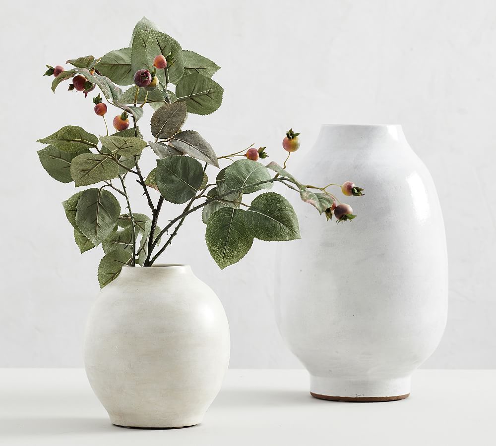 Quin Handcrafted Ceramic Vases | Pottery Barn (US)