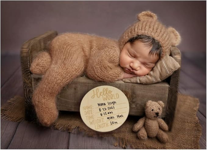 Baby Boy Costume Newborn Outfits, Crochet Baby Costume Newborn Costume Infant Costume With Bonnet... | Amazon (US)