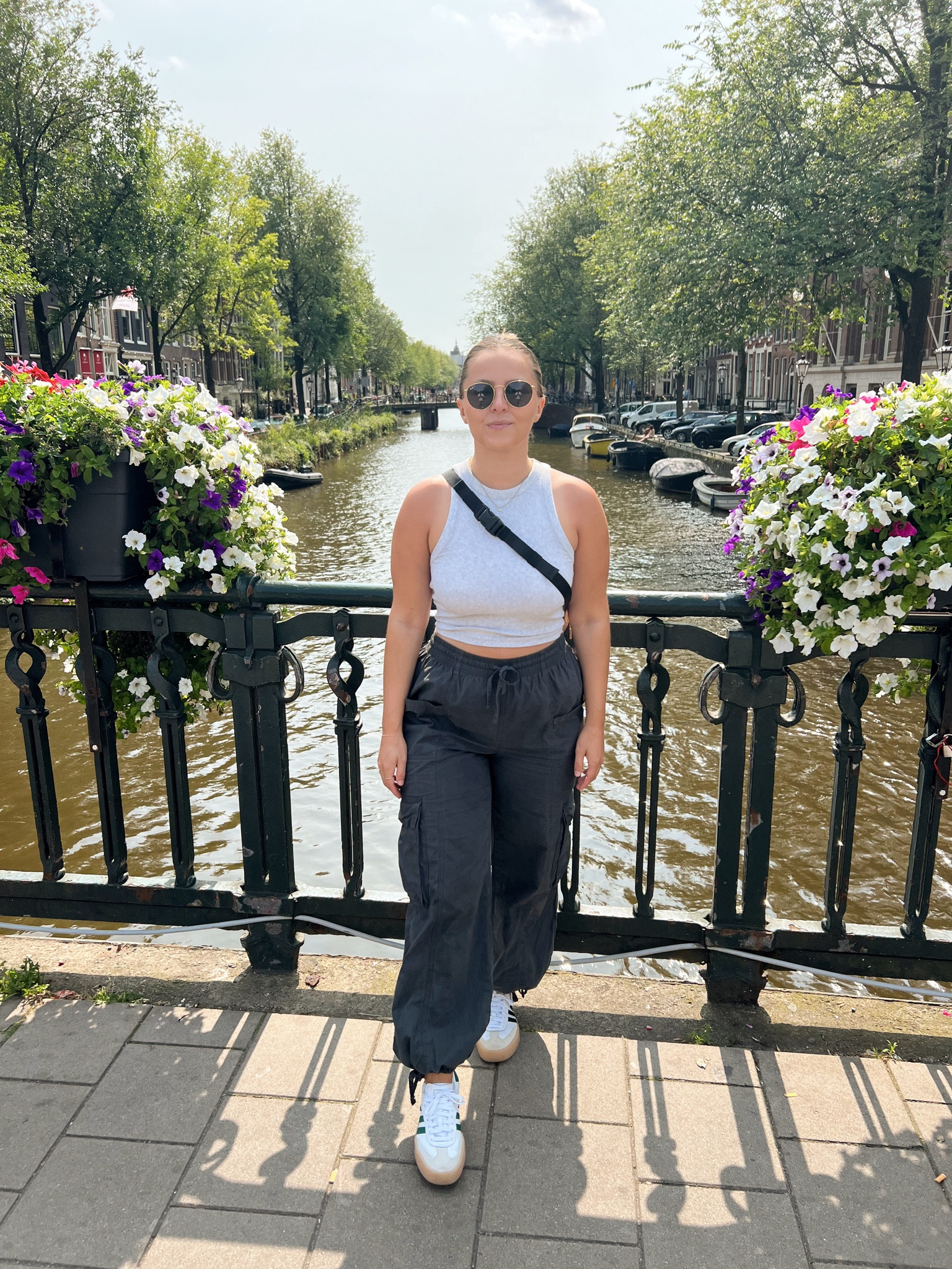 Top: S, bottoms: M. Amsterdam outfit. Summer outfit. Cargo pants. Travel outfit. 

#LTKFindsUnder50 #LTKMidsize #LTKTravel