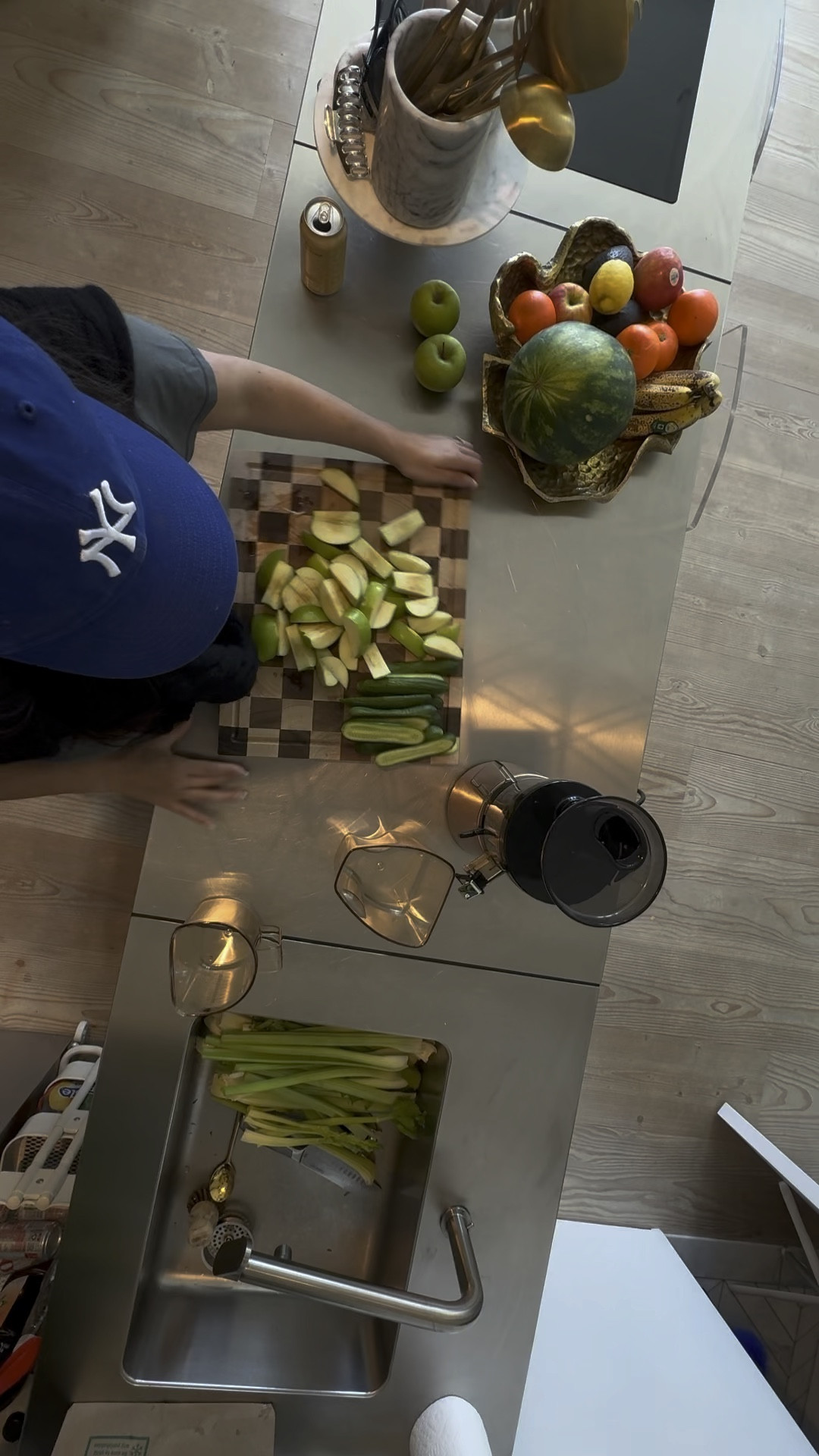 Weekly green juice routine. The best and chicest rose gold juicer. 

#LTKFitness #LTKSaleAlert #LTKVideo