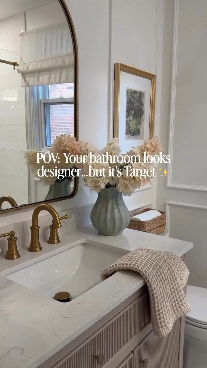 just gave our guest bathroom the softest little spring refresh and I honestly can’t stop looking at it 🌿🌸✨

a few simple updates completely changed the feel of the space and made it feel so much brighter, calmer, and more elevated without needing a full renovation. I love mixing warm neutrals, soft textures, and cozy little details to create that designer-inspired look while still staying budget-friendly. 🤍

proof that sometimes the smallest refreshes end up making the biggest difference in a home.

#bathroomrefresh #springhome #neutralhome #targetstyle #founditonamazon #LTKSaleAlert #LTKHome

#LTKmomlife #LTKHome #LTKvlog